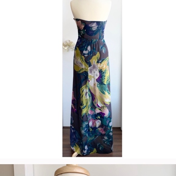 Stunning TED BAKER floor length dress TB 2= US 4 - Picture 5 of 14